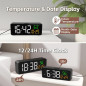 Netzu Horloge Digitale 3-en-1 Compacte et Multifonction pour Salon, Réveil Petit et Pratique Netzu Horloge Digitale 3-en-1 Compacte et Multifonction pour Salon, Réveil Petit et Pratique