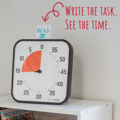 Timer Visuel 12 60 Min pour Enfants, Magnétique et Effaçable