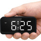 Compact Battery Operated Small Alarm Clock – Portable Cordless Design for Travel & Home Use Compact Battery Operated Small Alarm Clock – Portable Cordless Design for Travel & Home Use