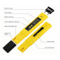 Digital pH Meter Tester Pen, Pre-Calibrated, High Accuracy ±0.01, 0-14 pH, Pocket Size (Yellow) Digital pH Meter Tester Pen, Pre-Calibrated, High Accuracy ±0.01, 0-14 pH, Pocket Size (Yellow)