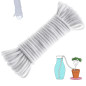ORIMERC 50 pieds corde d'arrosage auto 1/4, mèche pour plantes, système d'auto-arrosage tomates vacances ORIMERC 50 pieds corde d'arrosage auto 1/4, mèche pour plantes, système d'auto-arrosage tomates vacances