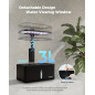 Système de culture hydroponique URUQ 8 Pods avec éclairage LED - Noir Système de culture hydroponique URUQ 8 Pods avec éclairage LED - Noir