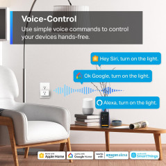 Tapo Matter Smart Plug P125M – 15A, 1800W Max Power Control