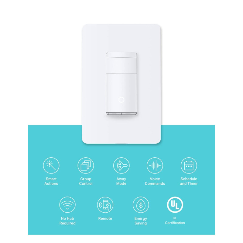 Interrupteur Détecteur Mouvement Kasa Smart Wi-Fi KS200MP2