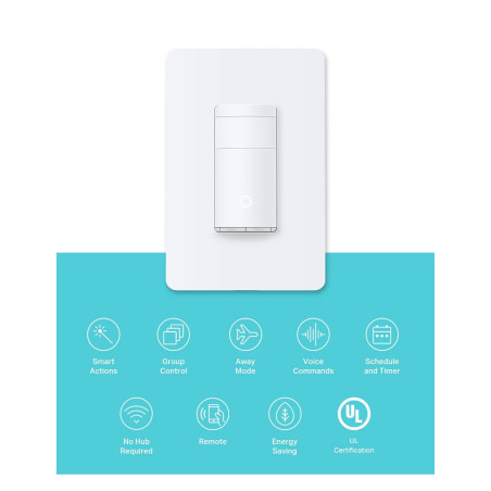 Kasa Smart Wi-Fi Motion Sensor Switch KS200MP2 – Single Pole Control