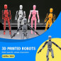 MerryXD Lot de 6 Figurines d'Action 3D T13 Nova Titan Lucky 13 Multi-Articulées Prêtes à Jouer MerryXD Lot de 6 Figurines d'Action 3D T13 Nova Titan Lucky 13 Multi-Articulées Prêtes à Jouer