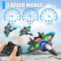 4DRC V32 RC Airplane Fighter Jet with Light, 360° Flips, Stunt Roll – Remote Control Plane Toy Gift for Kids & Adults 4DRC V32 RC Airplane Fighter Jet with Light, 360° Flips, Stunt Roll – Remote Control Plane Toy Gift for Kids & Adults