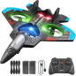 Avion Télécommandé 4DRC V32 avec Lumières, Figures 360°, Cadeau Jouet pour Enfants et Adultes Avion Télécommandé 4DRC V32 avec Lumières, Figures 360°, Cadeau Jouet pour Enfants et Adultes