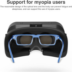 3D VR Glasses for 4.5-7 Phones | 360° Panorama, Anti Blue Light