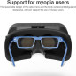 Casque VR 3D Panorama 360°, Anti-Lumière Bleue, Réglable, pour Smartphones 4.5-7 pouces, Films & Jeux Casque VR 3D Panorama 360°, Anti-Lumière Bleue, Réglable, pour Smartphones 4.5-7 pouces, Films & Jeux