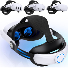 Sangle Réglable Confort pour Meta Quest 3S/3/2 - Léger & Support