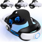 Sangle Réglable Confort pour Meta Quest 3S/3/2, Support Léger et Réducteur de Pression pour Casque VR Sangle Réglable Confort pour Meta Quest 3S/3/2, Support Léger et Réducteur de Pression pour Casque VR