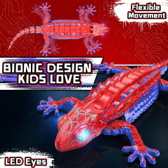 Robot Télécommandé Gecko Escalade Rechargeable pour Enfants