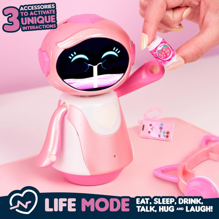 emotoBOT COR-A Robot interactif pour enfants, réponse au toucher et au son, jouet éducatif amusant emotoBOT COR-A Robot interactif pour enfants, réponse au toucher et au son, jouet éducatif amusant