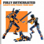 Uodofy T13 Robot Titan 3D Figurines Posables - Ensemble de 3 Jouets Articulés Noir/Orange Uodofy T13 Robot Titan 3D Figurines Posables - Ensemble de 3 Jouets Articulés Noir/Orange