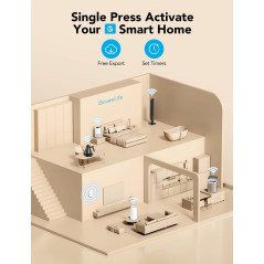 GoveeLife Capteur Intelligent Sans Fil 6 Boutons - Contrôle Multiple