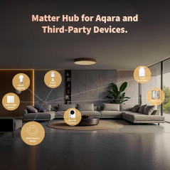 Aqara Smart Hub M100 - Contrôleur Matter Wi-Fi Maison Intelligente