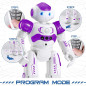 KingsDragon Robot Télécommandé pour Enfants - Jouet Robot Intelligent à Commande à Distance