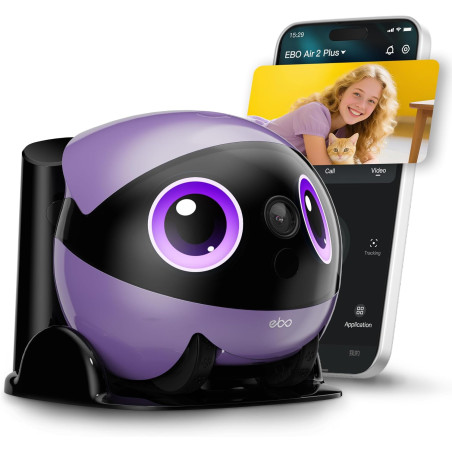 Enabot EBO Air 2 Plus Robot Camera with AI Chat Mode – GPT & Gemini Powered