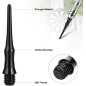 200Pcs 2BA Thread Soft Tip Plastic Dart Points Replacement for Electronic Dartboards