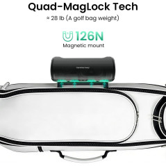 MILESEEY GeneSonic Pro Golf GPS Haut-parleur 43K+ Parcours Sans Abonnement