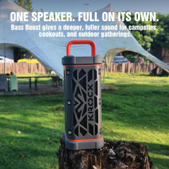 TRAVOR Rugged Magnetic Bluetooth Speaker for Golf Carts & Outdoors