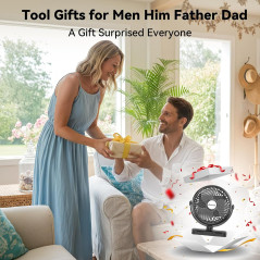 AMACOOL Magnetic Golf Cart Fan – Rechargeable Golf Gifts for 2026