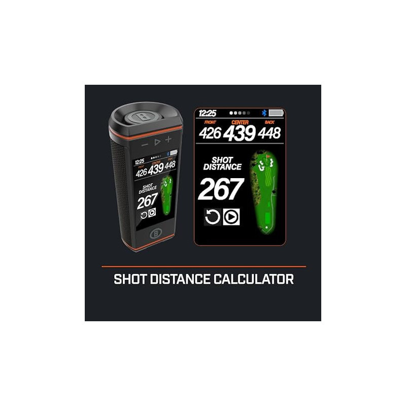 Bushnell Golf Wingman HD GPS – Enceinte et GPS précis