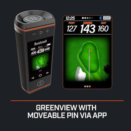 Bushnell Golf Wingman HD - Haut-parleur GPS Bluetooth pour Golf avec Assistance Vocale