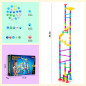 Meland Marble Run 132-Piece Marble Maze Building Toy Set with 102 Translucent Pieces & 30 Glass Marbles for Kids 3+ Meland Marble Run 132-Piece Marble Maze Building Toy Set with 102 Translucent Pieces & 30 Glass Marbles for Kids 3+