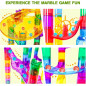 Meland Marble Run - Jeu de Course de Billes 132 pièces, Jouet STEM pour Enfants 3-9+ Ans Meland Marble Run - Jeu de Course de Billes 132 pièces, Jouet STEM pour Enfants 3-9+ Ans