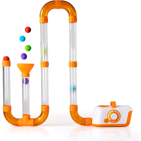 Fat Brain Toys Original Air Toobz | STEM Building Toys for Kids 3+