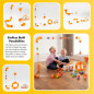 Fat Brain Toys Air Toobz Original - Jouets STEM Gonflables pour Enfants dès 3 Ans Fat Brain Toys Air Toobz Original - Jouets STEM Gonflables pour Enfants dès 3 Ans