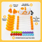 Fat Brain Toys Air Toobz Original - Jouets STEM Gonflables pour Enfants dès 3 Ans Fat Brain Toys Air Toobz Original - Jouets STEM Gonflables pour Enfants dès 3 Ans