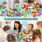 MaxTronic Circuit de Billes 110 pcs Kit STEM Éducatif Jouet de Construction pour Enfants 3-12 ans MaxTronic Circuit de Billes 110 pcs Kit STEM Éducatif Jouet de Construction pour Enfants 3-12 ans