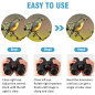 10x42 HD Roof Prism Binoculars for Adults – BAK4 Lens, Lightweight, Ideal for Bird Watching, Hunting & Travel 10x42 HD Roof Prism Binoculars for Adults – BAK4 Lens, Lightweight, Ideal for Bird Watching, Hunting & Travel