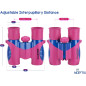 Kids Binoculars for Girls & Boys with Bird Sticker Book, Small Toddler Binoculars in Pink & Blue