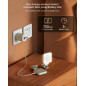 Lampe Selfie Portable Rechargeable pour iPhone – Anneau Lumineux Photo, Maquillage, Zoom, TikTok Lampe Selfie Portable Rechargeable pour iPhone – Anneau Lumineux Photo, Maquillage, Zoom, TikTok