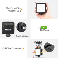 Ulanzi VL49 LED Video Fill Light 5500K Rechargeable 2000mAh Battery