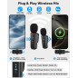 Vlogging Kit for iPhone/Android – 71 Aluminum Tripod, Fill Light, Wireless Mic & Remote, Content Creator Starter Kit