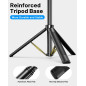 Vlogging Kit for iPhone/Android – 71 Aluminum Tripod, Fill Light, Wireless Mic & Remote, Content Creator Starter Kit