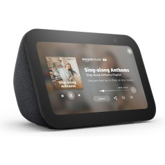 Amazon Echo Show 5 (Newest Model) Smart Display with Alexa, Enhanced Bass & Clear Sound, Charcoal
