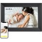 Cadre Photo Numérique Aura Digital HD 10 Carver Noir - Idéal Cadeau Cadre Photo Numérique Aura Digital HD 10 Carver Noir - Idéal Cadeau
