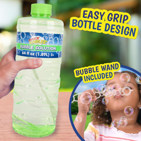 Solution Bulles Sunny Days 64 oz - Non Toxique - Dès 3 Ans