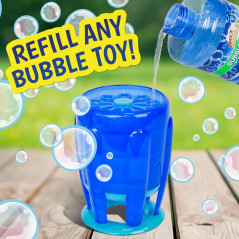 Sunny Days 64oz Non-Toxic Bubble Solution for Kids 3+ Years