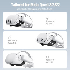 Batterie SUPERUS 5000mAh pour Meta Quest 3/3S & Quest 2 PD20W