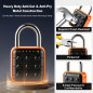 Cadenas numérique étanche IP67 pour casier, code sans clé, haute sécurité pour gym, école, portail Cadenas numérique étanche IP67 pour casier, code sans clé, haute sécurité pour gym, école, portail
