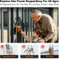 Cadenas numérique étanche IP67 pour casier, code sans clé, haute sécurité pour gym, école, portail Cadenas numérique étanche IP67 pour casier, code sans clé, haute sécurité pour gym, école, portail