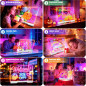 Geokay 16 Rechargeable LED Drawing Board with 9 Color Light Effects for Art & Tracing Geokay 16 Rechargeable LED Drawing Board with 9 Color Light Effects for Art & Tracing