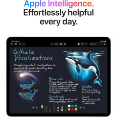 Apple iPad Air 11 M4, 128GB, Touch ID, Cam 12MP, Wi-Fi 7, Space Gray, Écran Liquid Retina, Autonomie Toute Journée